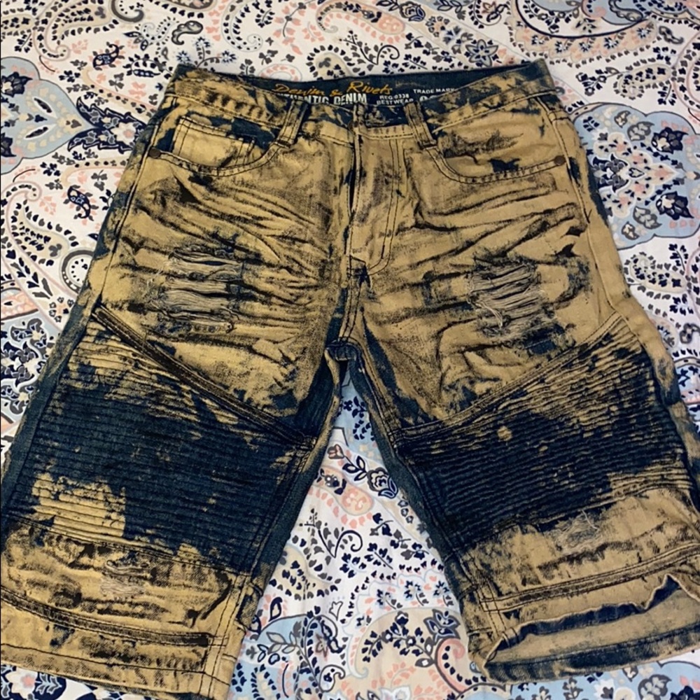 Denim shorts for boys